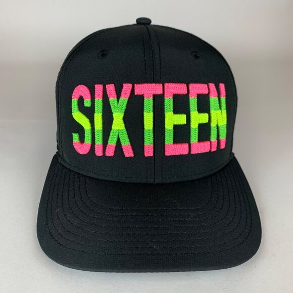 Waste Management Phoenix Open 16th Hole Black Pukka Snapback Hat - Picture 2 of 6